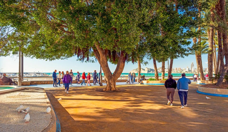 Platz in Benidorm