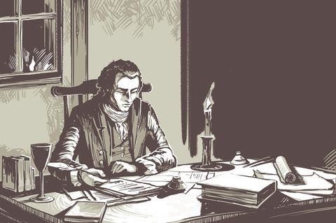 Grafik zeigt Thomas Jefferson