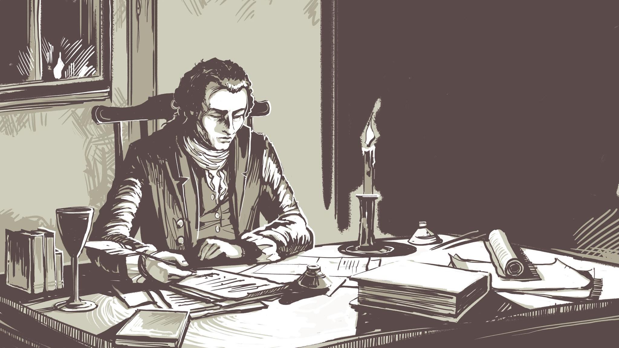 Grafik zeigt Thomas Jefferson