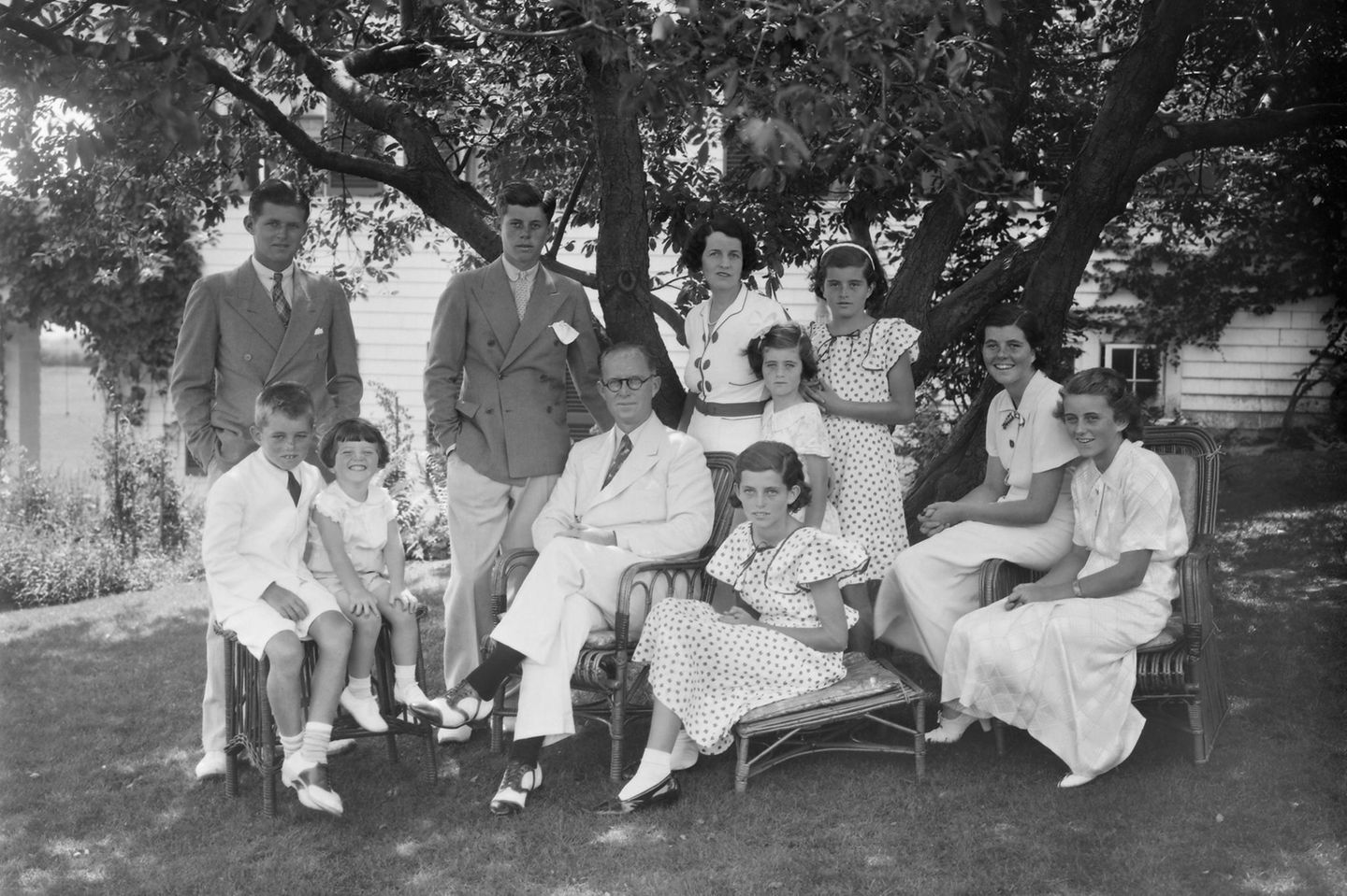 Ein Familienportrait der Kennedys