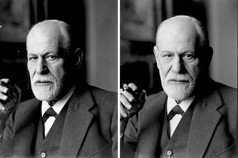 Doppelporträt von Sigmund Freud