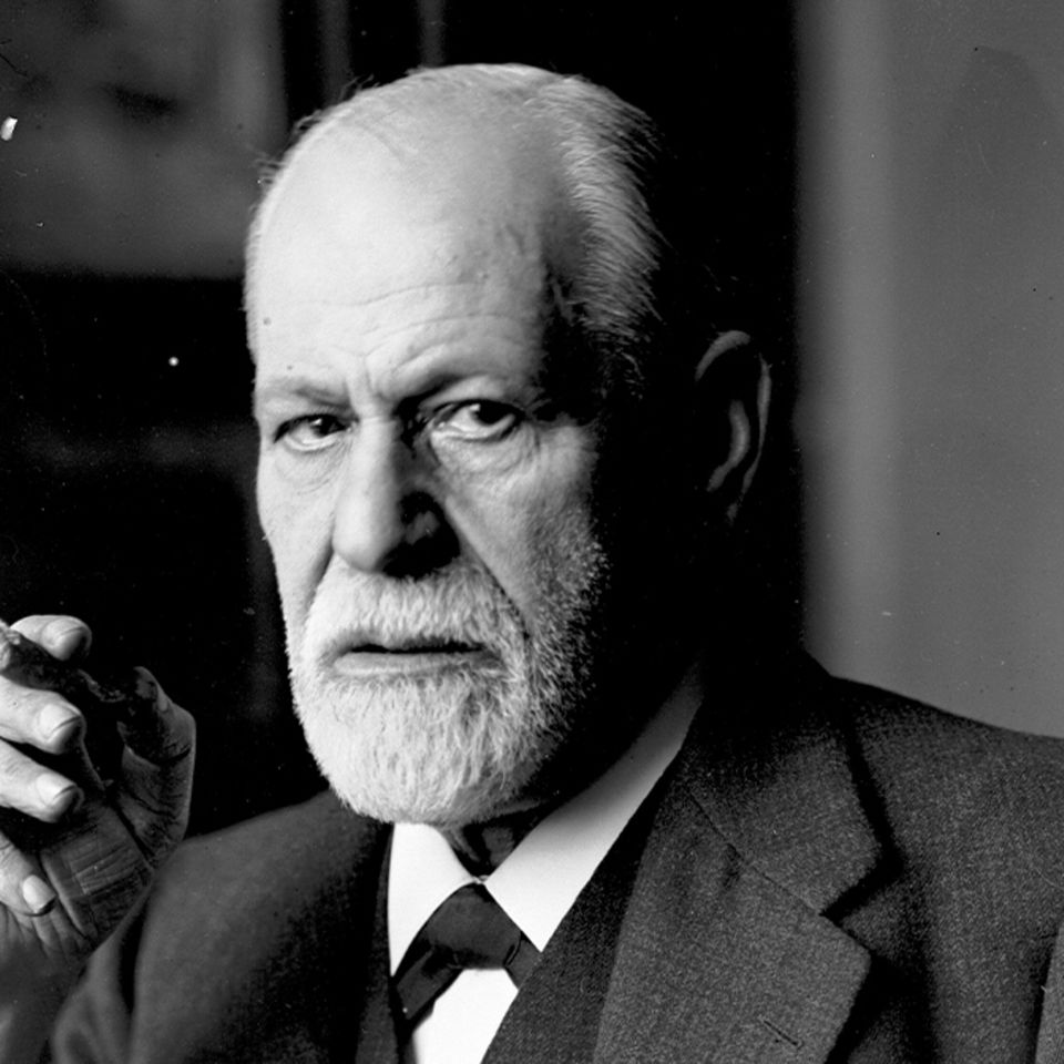 Doppelporträt von Sigmund Freud