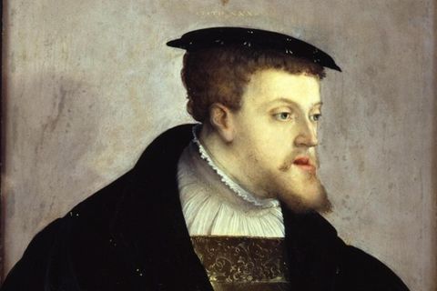 Kaiser Karl V. (1500 – 1558) stammte aus dem Geschlecht der Habsburger. Inzucht bescherte ihnen einen vorstehenden Unterkiefer mit langem Kinn, die "Habsburger Lippe"