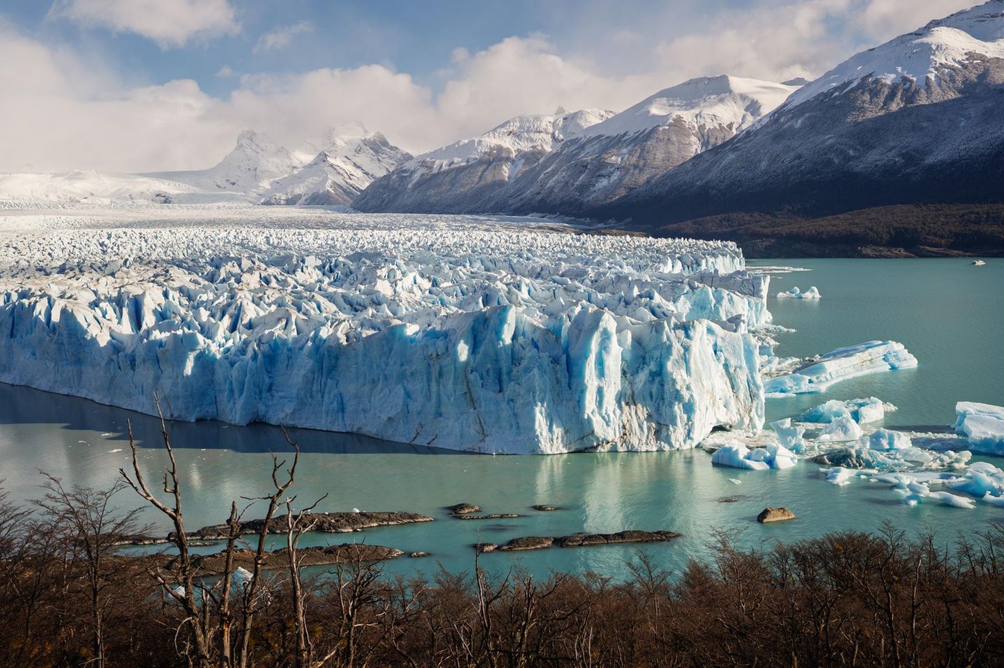 Eismassen am Perito-Moreno-Gletscher