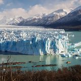 Eismassen am Perito-Moreno-Gletscher