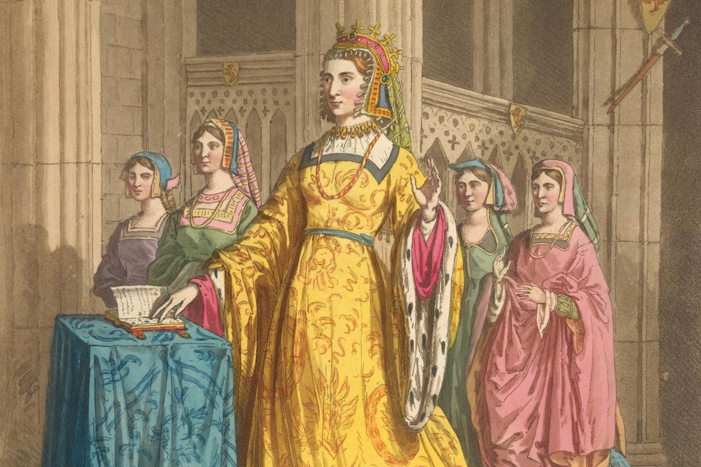 Porträt von Margarete von Anjou aus dem 19. Jahrhundert