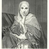 Die Darstellung einer Muslima auf einem Sofa