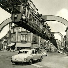 Wuppertaler Schwebebahn 1964