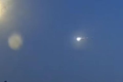 Meteorit über Koblenz