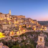 Matera am Abend