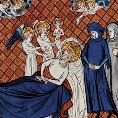 Darstellung des Leichnams von König Ludwig