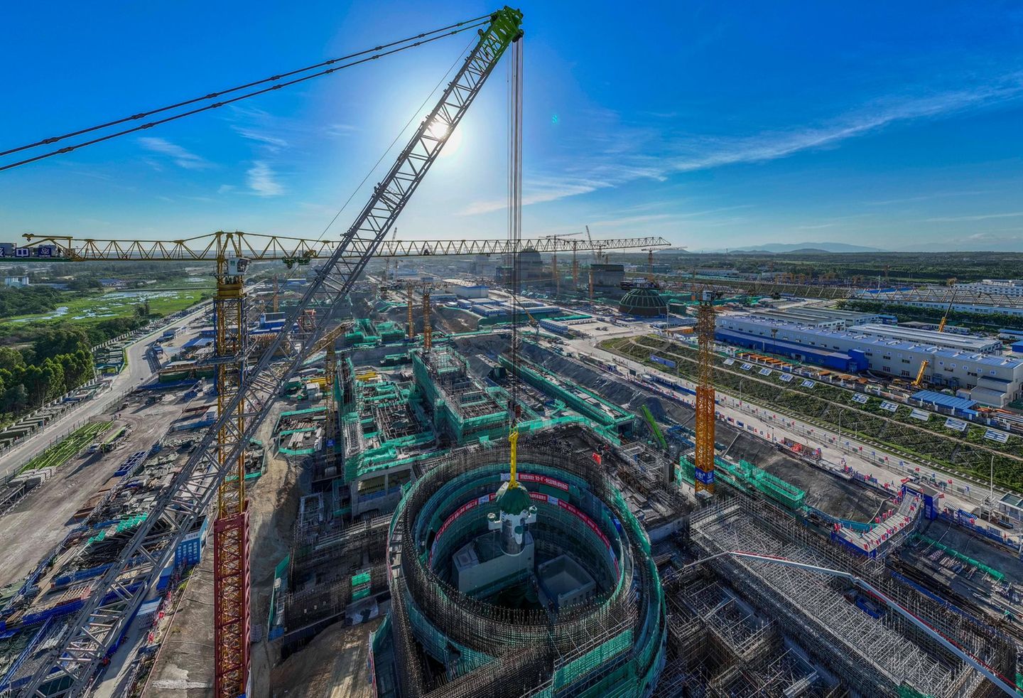 Lingong One in Chine im Bau