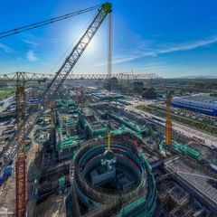 Lingong One in Chine im Bau