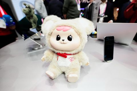 KI-Spielzeug auf einer Messe