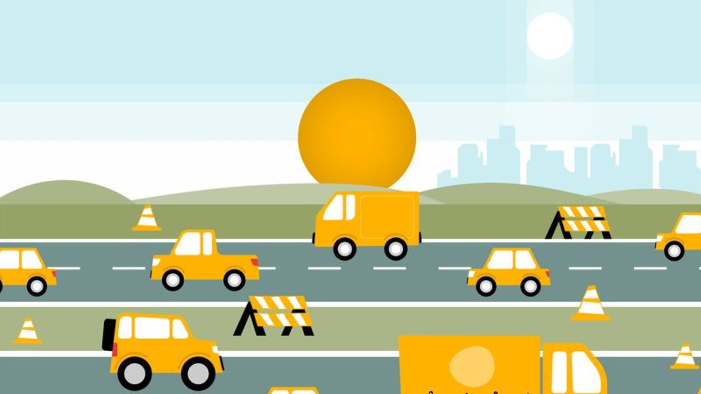 Im Norden und Süden Deutschlands könnte es am kommenden Wochenende (20. bis 22. März) auf den Autobahnen wieder länger dauern. F