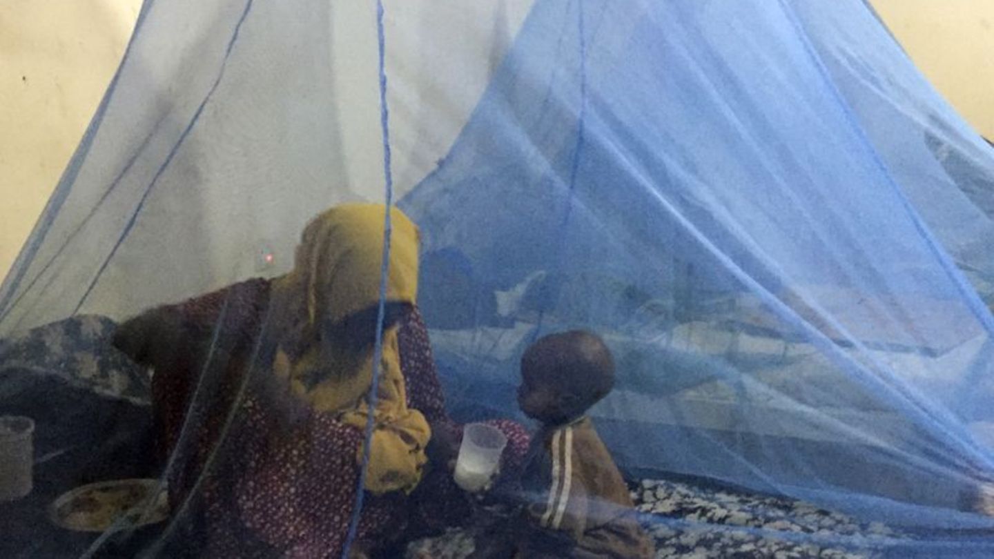 Kindersterblichkeit kann mit einfachen Mitteln bekämpft werden - wie etwa Moskitonetzen. (Archivbild) Foto: Eva-Maria Krafczyk/d