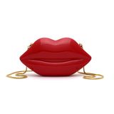 Handtasche in Mundform