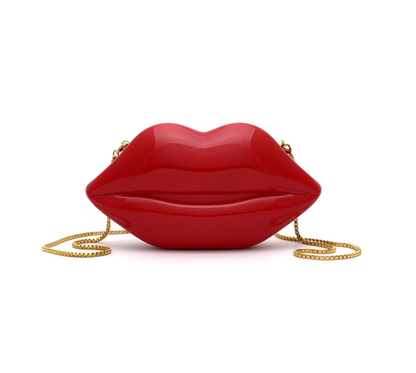 Handtasche in Mundform