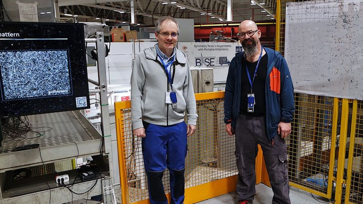 Forscher schicken Antiteilchen auf Reisen, fünf Kilometer weit, ausschließlich auf Cern-Gelände. Foto: -/BASE Kollaboration /dpa