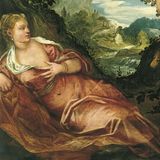 Viele Texte der Bibel sind über 2000 Jahre alt, sie stammen aus einem ausgesprochen patriarchalen Umfeld. Die Streichung der meisten Frauen stammt aber aus einer Zeit nach dem Zweiten Vatikanischen Konzil, die katholische Leseordnung wurde 1969 offiziell eingeführt. Darin sind auch nur noch Reste der Geschichte von Tamar enthalten. Die verwitwete Schwiegertochter von Judas wird von ihm getäuscht. Daraufhin verschleiert sie sich als Prostituierte, schläft mit Judas und bekommt Zwillinge. "Entschlossenheit, nicht Verzweiflung zeichnen Tamar aus", schreibt Annette Jantzen. Das Bild zeigt Tamar beim Treffen mit Judas.