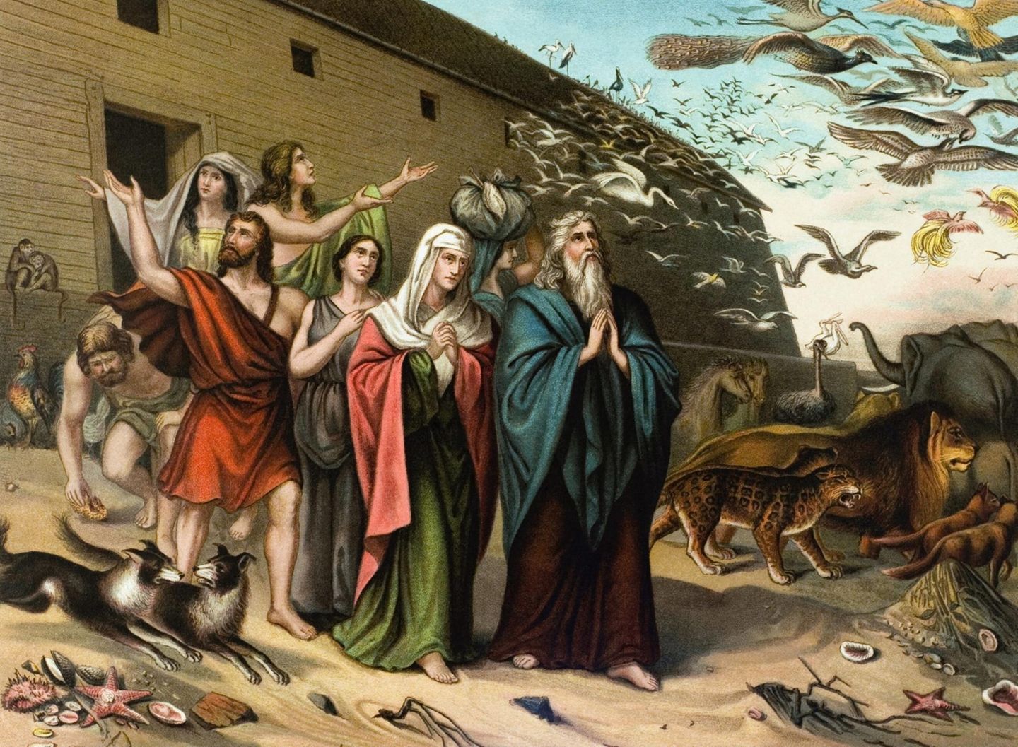 Noahs Frau – auf der Arche segelte eine ganze Familie