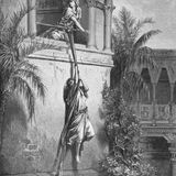 In der Bibel treten Frauen als Prophetinnen und Anführerinnen auf, im Gottesdienst sind sie hingegen Randfiguren. "So werden die Männer geprägt, die allein in der Kirche Entscheidungsmacht haben, und so bleibt der Blick verengt und der blinde Fleck groß", schreibt die Theologin Jantzen. Ein Beispiel ist Michal, die erste Frau Davids. In der Leseordnung wird nichts über Michals Rolle bei der Flucht Davids vor Saul erzählt. Dabei ist sie es, die David warnt, ihm die Flucht durch ein Fenster ermöglicht (im Bild) und anschließend geschickt seine Abwesenheit verbirgt. Als der Betrug auffliegt, redet sie sich mit vielen Worten heraus. Über all dies aber schweigt die Leseordnung.  