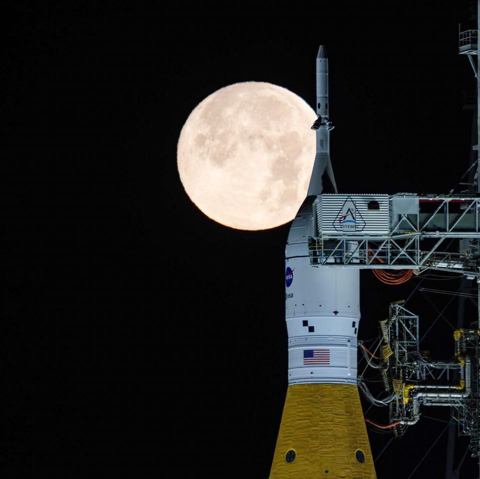 Rakete "Space Launch System" NASA