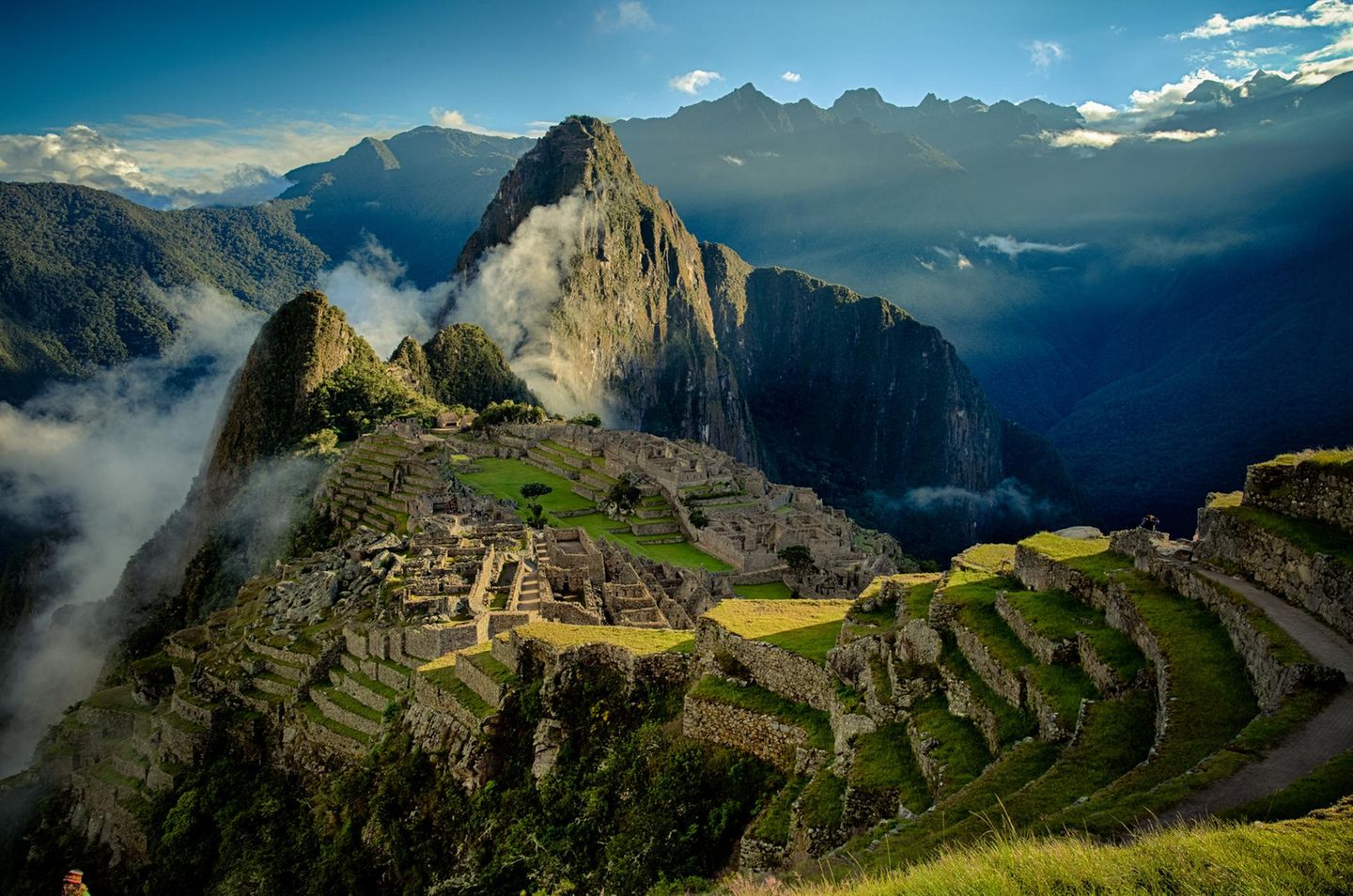 Berglandschaft, Machu Picchu, Peru