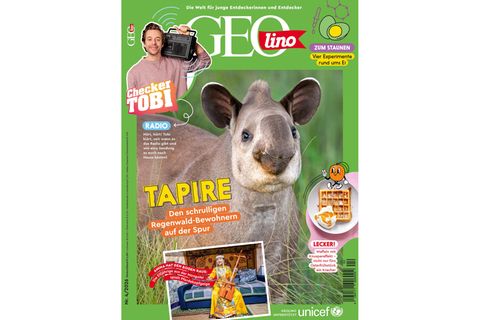 Cover GEOlino 04/2026: Tapire