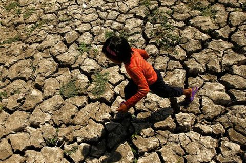 Auf den Philippinen kann ein El Niño zu Dürren führen und Bewässerungskanäle austrocknen lassen. (Archivbild) Foto: Francis R. M