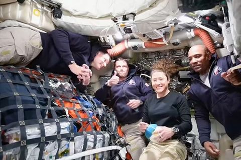 Die Crew der "Artemis 2"-Mondmission ist am Ziel. (Archivbild) Foto: Uncredited/NASA/dpa