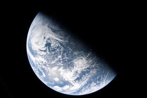 Earth View From NASA Orion Spacecraft