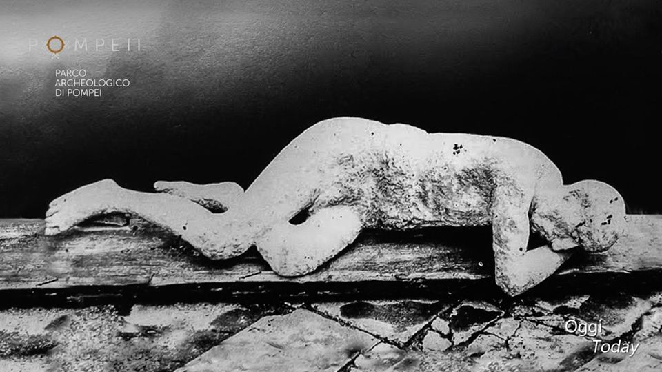 Gipsmensch von Pompeji