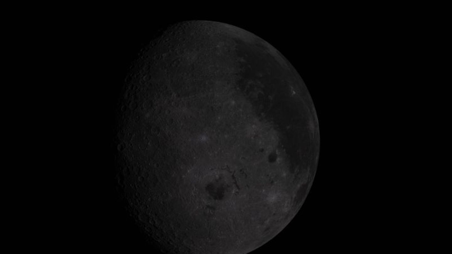 Die "Artemis 2"-Crew ist um den Mond herum geflogen. Foto: Uncredited/NASA/AP/dpa