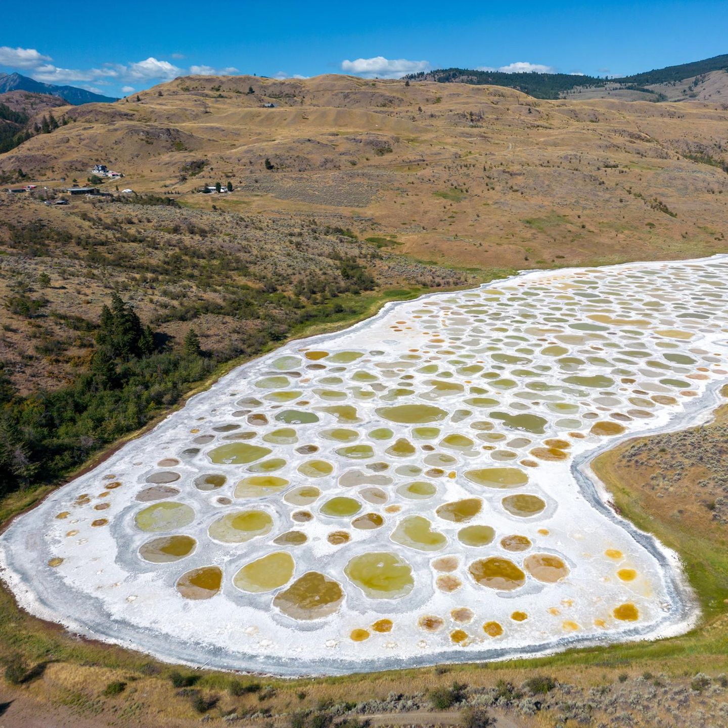 Khiluk See, der "Spotted Lake"