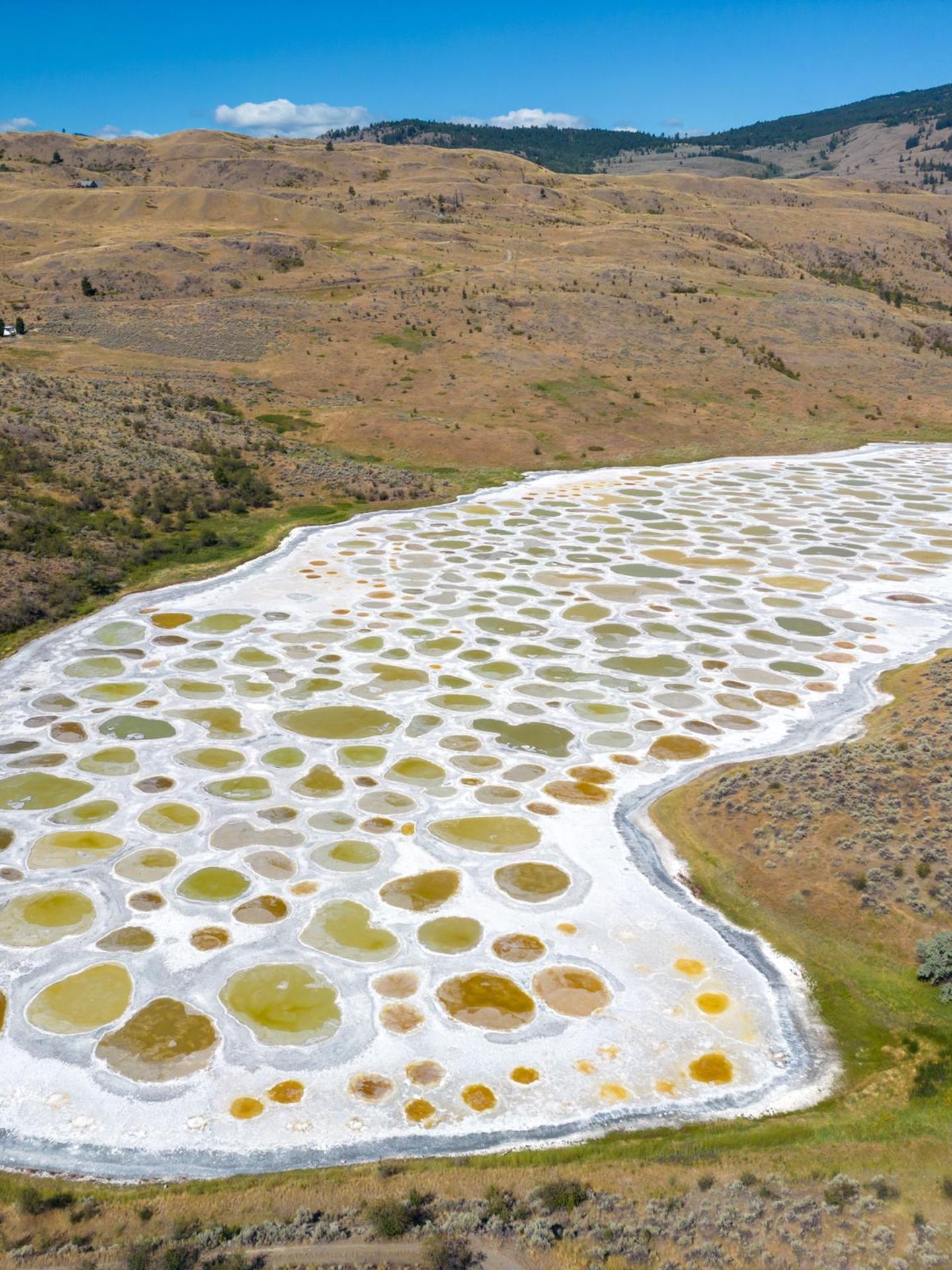 Khiluk See, der "Spotted Lake"