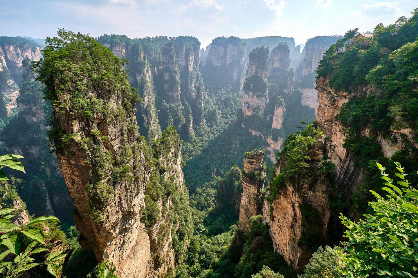 Landschaftspark Wulingyuan in China