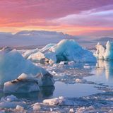 Jökülsárlon Gletscher auf Island