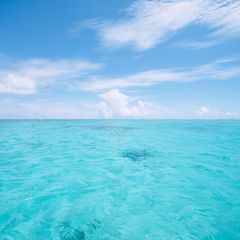 Clear blue tropical water, Ishigaki Island of Yaeyama Islands, Okinawa, Japan
