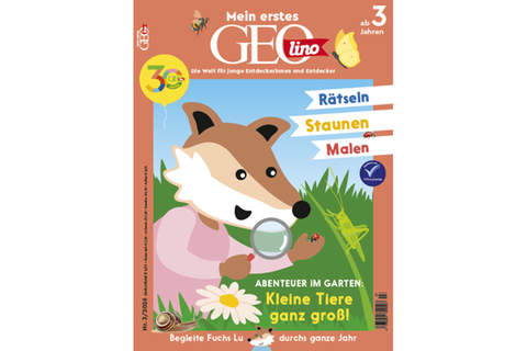 Mein erstes GEOlino 03: Abenteuer im Garten: Kleine Tiere ganz groß!