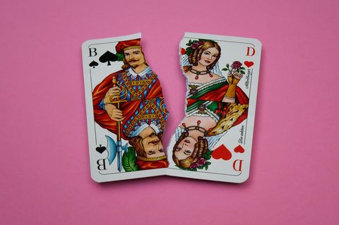 Spielkarten – Bube und Dama