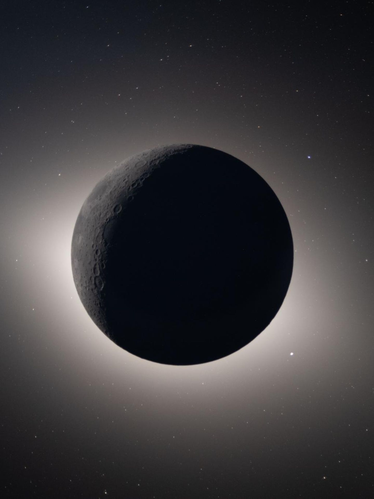 Mondfinsternis im All