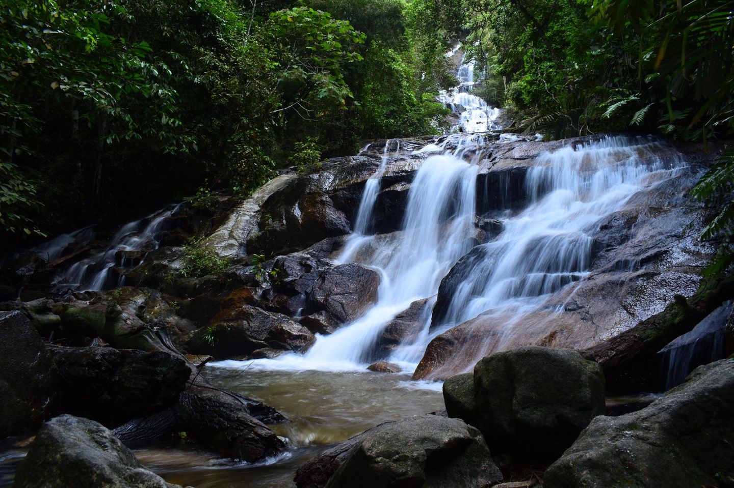 Die Kanching Falls in Kuala Lumpur