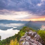 Sonnenaufgang am Bukit Tabur