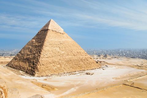 Blick auf Cheops-Pyramide