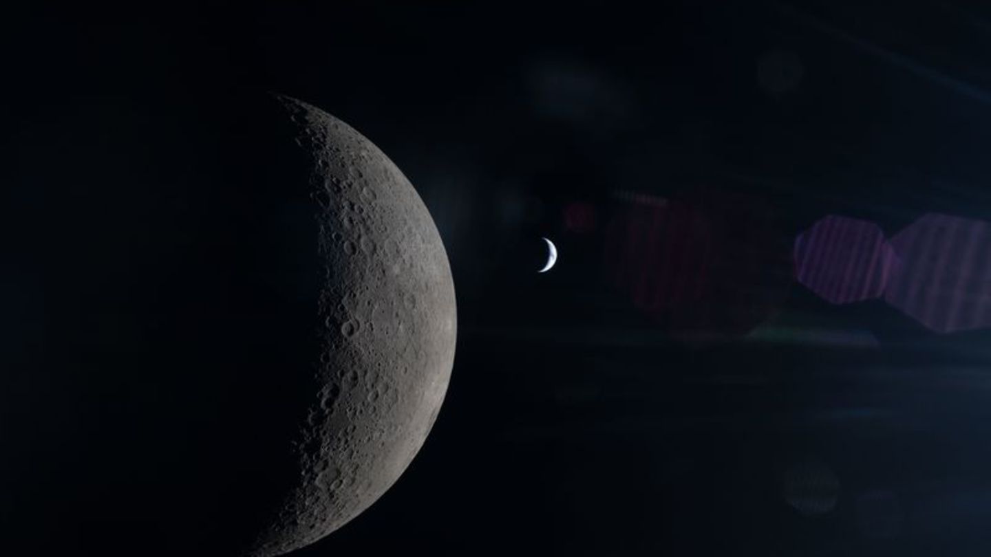 Die Nasa hat weitere Details zu ihren Mondplänen bekanntgegeben. (Archivfoto) Foto: Uncredited/NASA/dpa