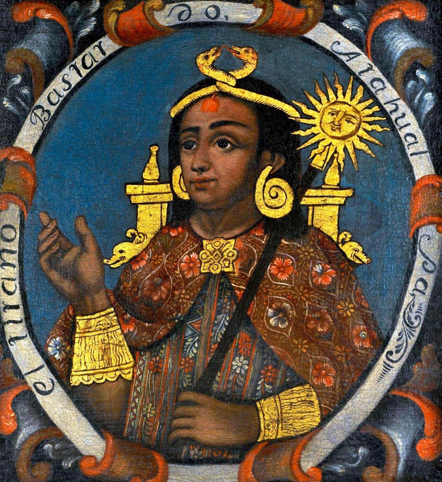 Inka-Herrscher Atahualpa