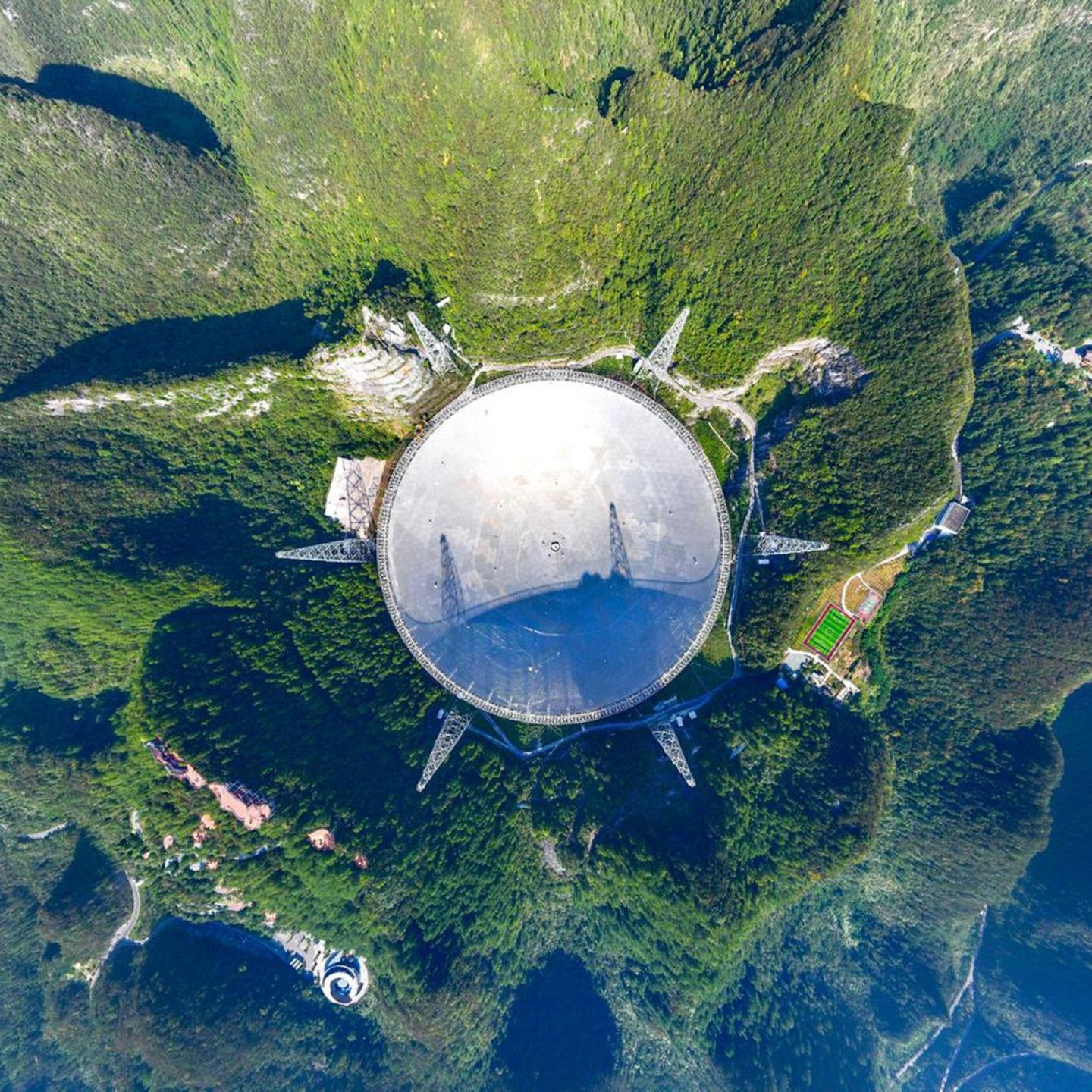 Astronomie: Wie sich der Blick ins All weitet: Größtes Radioteleskop der Welt soll wachsen